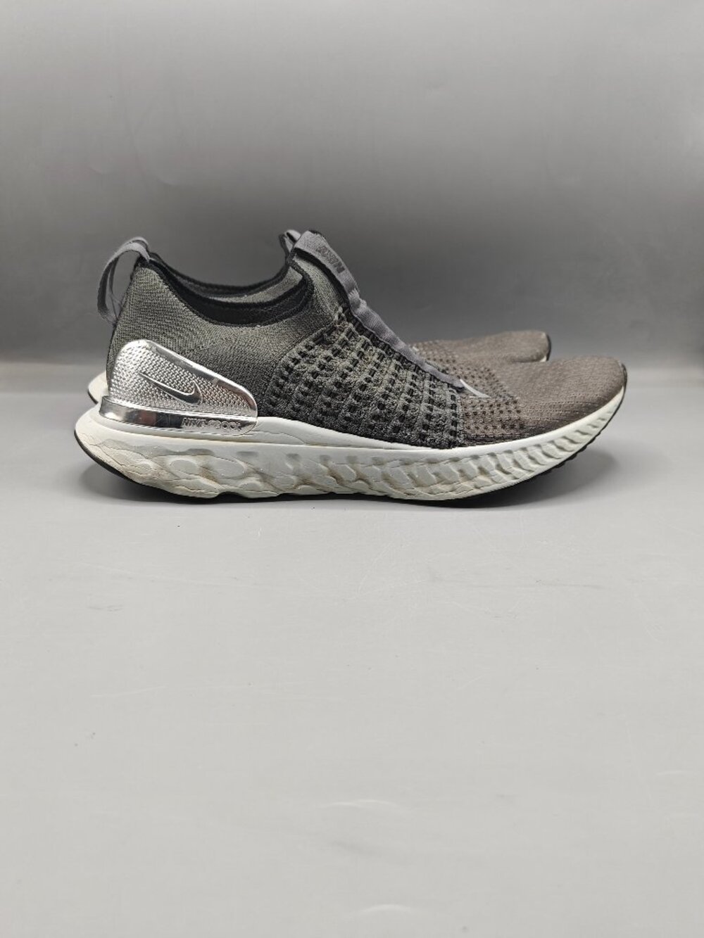 Nike React Phantom Run FK2 CJ0277-006 Gray Running Men's Size 11.5 No Box